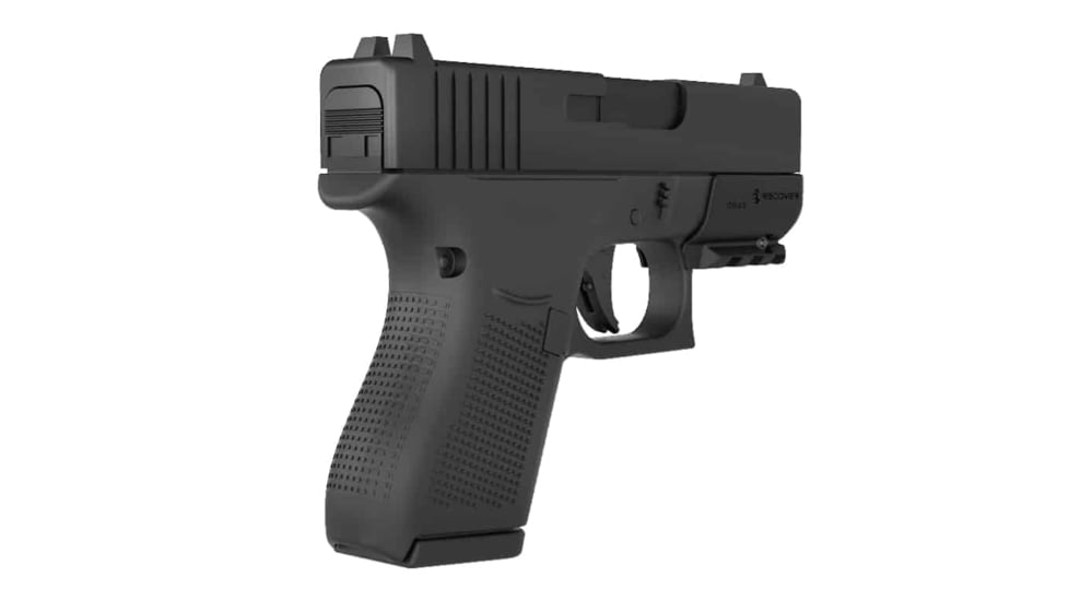 Recover Tactical OR43 Sub Compact Rail Adapter For The Glock 43 43X and 48 MOS, Black, OR43-01