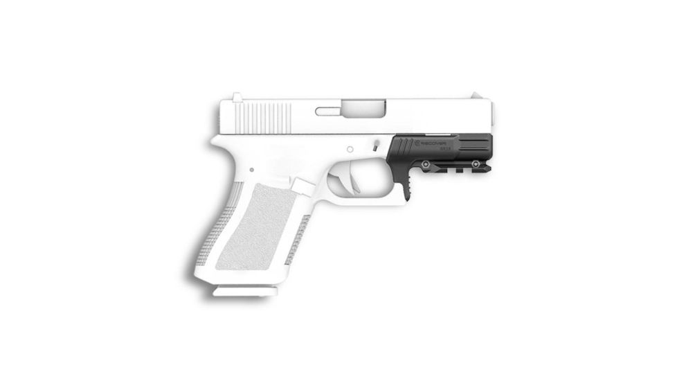 Recover Tactical Picatinny Rail Adapter, Glock 19 Gen1-2, Black GR19