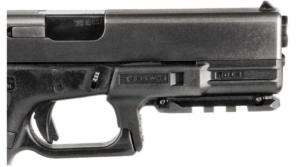 Recover Tactical RC12 Glock 17/22 Gen 1 and 2 Rail, Black, RC12-01