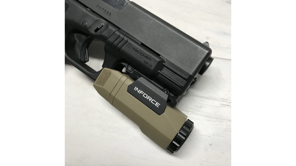 Recover Tactical Recover Tact. Glock 19 Gen 1/2 Picatinny Rail Black, GR19L-01