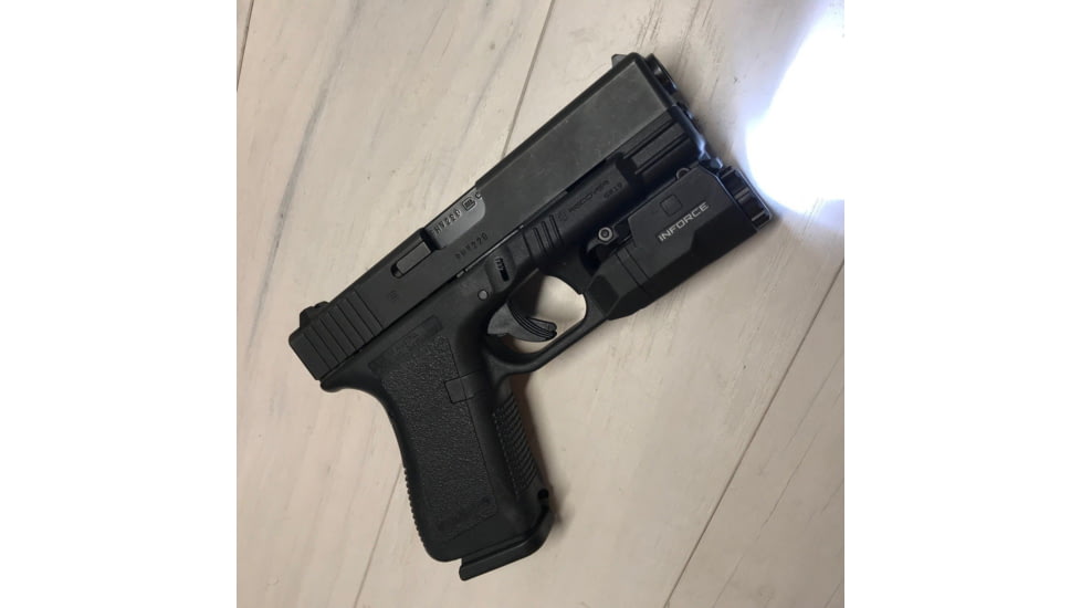 Recover Tactical Recover Tact. Glock 19 Gen 1/2 Picatinny Rail Black, GR19L-01