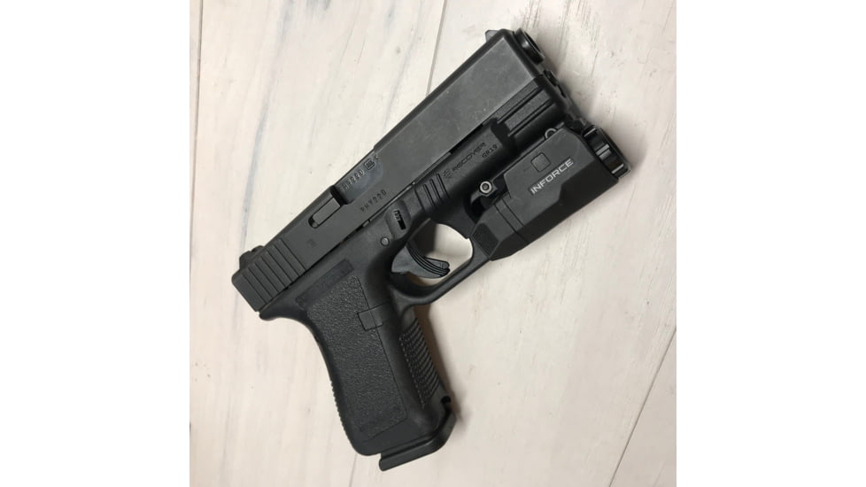 Recover Tactical Recover Tact. Glock 19 Gen 1/2 Picatinny Rail Black, GR19L-01