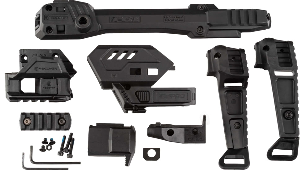Recover Tactical SPRO Basic G20/21/40 w/Rail Carbine Conversion, Black, 7290117423271