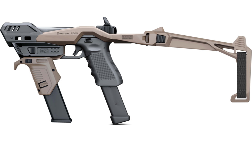 Recover Tactical Stabilizer Kit Base for Glock 20/21, Tan, 2021SLX-02