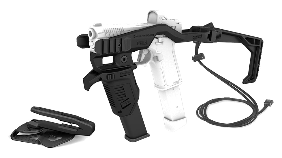 Recover Tactical Stabilizer Synthetic Kit For Polymer80, PF940V2, PF940C, PFC9, PFS9, Black, 20/80B-01