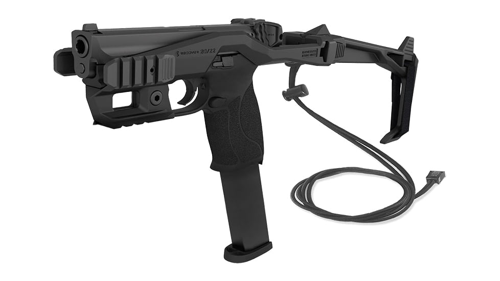 Recover Tactical Stabilizer Synthetic Kit For Smith &amp; Wesson M&amp;P Shield 9/40, Black, 20/22B-01