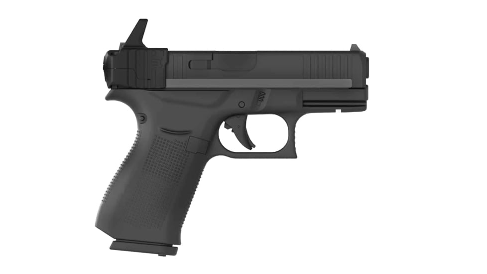 Recover Tactical UCH44 Upper Charging Handle for Glock 44- Lower &amp; Upper Profile Charging Handles Included, Black, UCH44-01