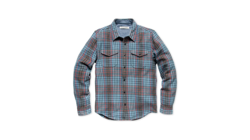 Outerknown Blanket Shirt - Men's, Used, Pacific Old Coast Plaid, Medium, 1310023-POC-XX-M_used