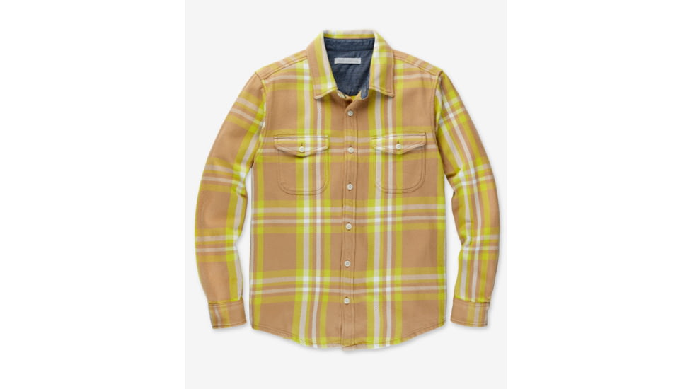 Outerknown Blanket Shirt - Men's, Used, Sandy Small Cabin Plaid, 2XL, 1310023W-SSC-XX-XXLu
