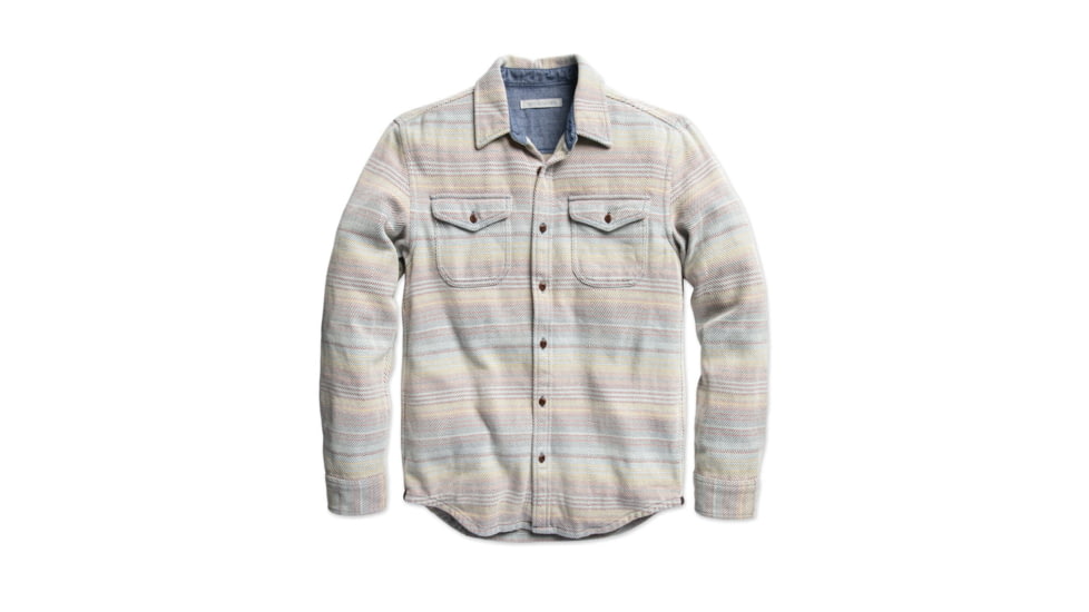Outerknown Blanket Shirt - Men's, Used, Sunrise Mojave Stripe, Extra Large, 1310023W-SUM-XX-XL_used