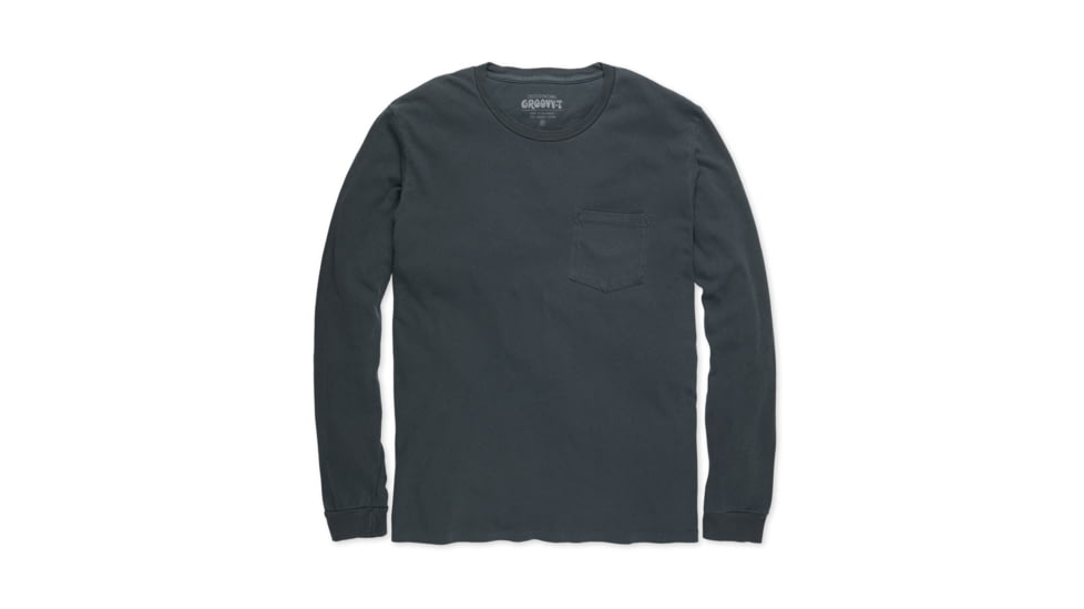 Recurate Groovy L/S Pocket Tee - Outerworn, 1280048-BLK-XX-Mused