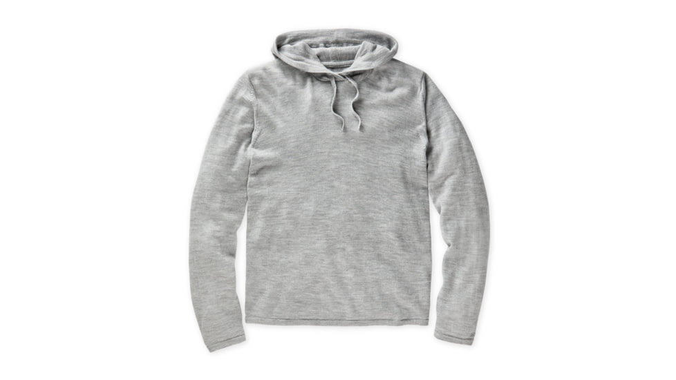 Recurate Morro Merino Sweater Hoodie - Outerworn, 1430018-HEA-XX-Mused