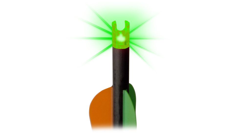 Red Hot Lighted Capture Nocks, Green 3 pk. 38-3369