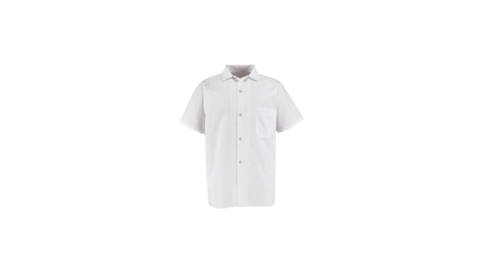 Red Kap Cook Shirt, Men, 5025WH, SSL 5025WHSSL