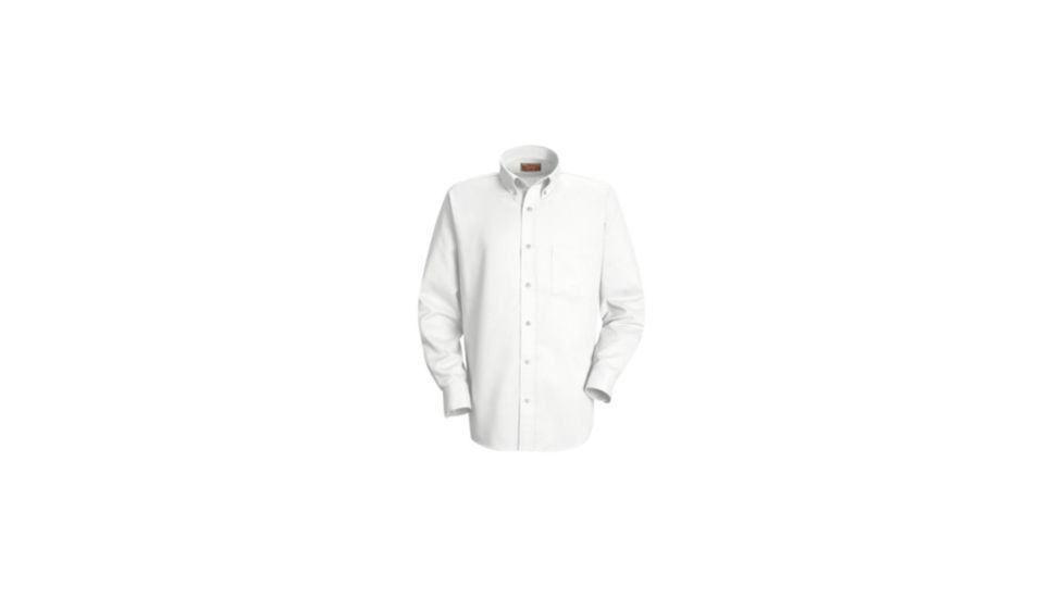 Red Kap Easy Care Dress Shirt, White, L323 SS36WHL323