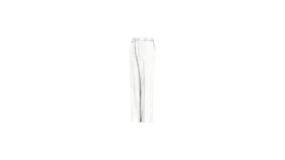 Red Kap Elastic Insert Work Pant, Men, White, 3037U PT60WH3037U