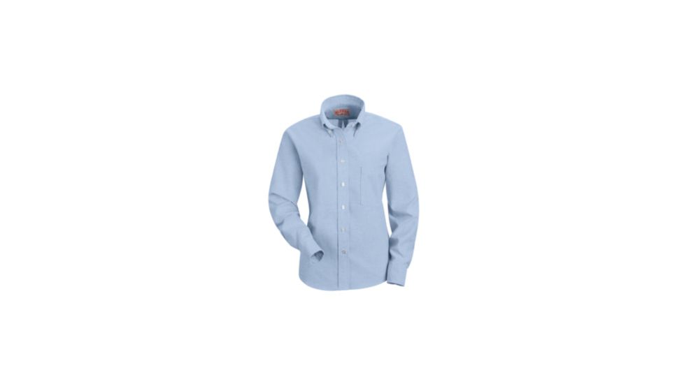 Red Kap Executive Oxford Dress Shirt, Light Blue, RG26 SR71LBRG26