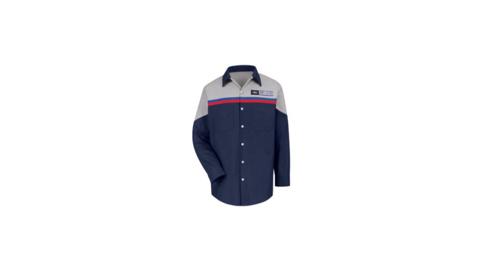 Red Kap Ford Technician Shirt, Men, Ford Quality Care, LNL SP14QCLNL