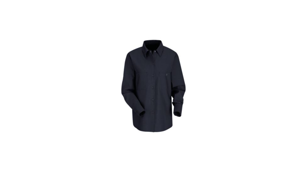 Red Kap Industrial Work Shirt, Women, Navy, RG3XL SP13NVRG3XL