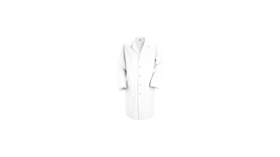 Red Kap Mens Red Kap Lab Coat, Men, KP14WH, RG40 KP14WHRG40