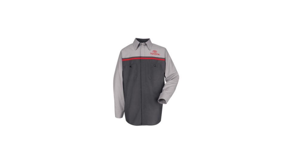 Red Kap Toyota Technician Shirt, Toyota, LN3XL SP14TTLN3XL