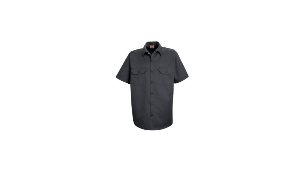 Red Kap Utility Uniform Shirt, Charcoal, SSXXL ST62CHSSXXL