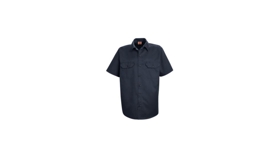 Red Kap Utility Uniform Shirt, Navy, SSXL ST62NVSSXL