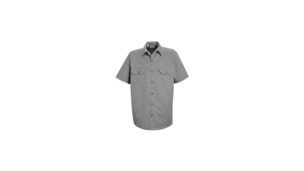 Red Kap Utility Uniform Shirt, Silver, SSL ST62SVSSL