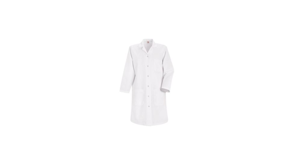 Red Kap Womens Red Kap Lab Coat, Women, KP15WH, RGM KP15WHRGM