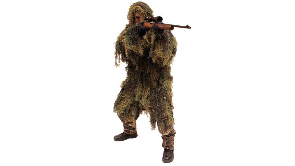 Red Rock Outdoor Gear Ghillie Parka, Woodland, Extra Large, 70905XL/XXL