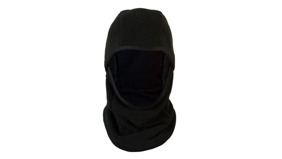 Red Rock Outdoor Gear 3-Way Fleece Facemask, Black, 70-2014BLK