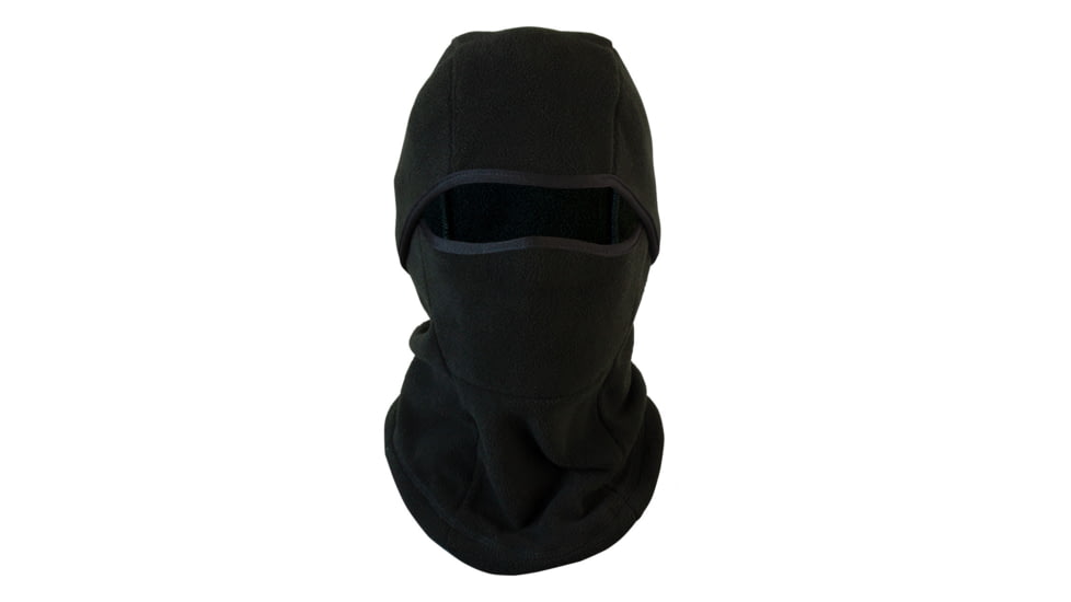 Red Rock Outdoor Gear 3-Way Fleece Facemask, Black, 70-2014BLK