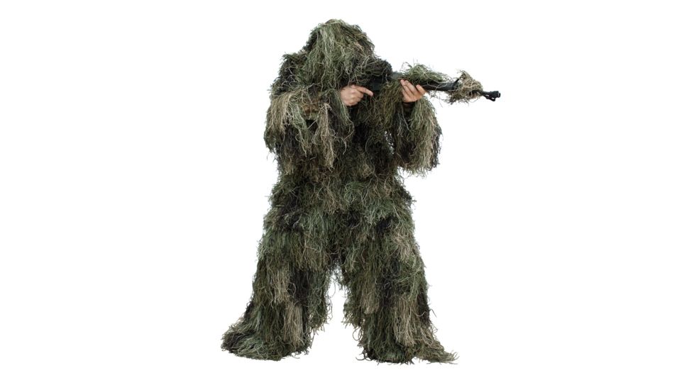 Red Rock Outdoor Gear 5-Pound Ghillie Suit Hunting Blind, Woodland, Medium/Large, 70515M/L