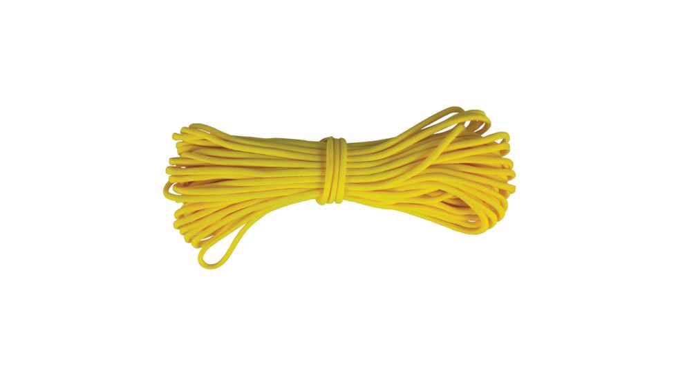 Red Rock Outdoor Gear 550 Parachute Cord Hanks, Neon Yellow, 100ft, 35-1HNY