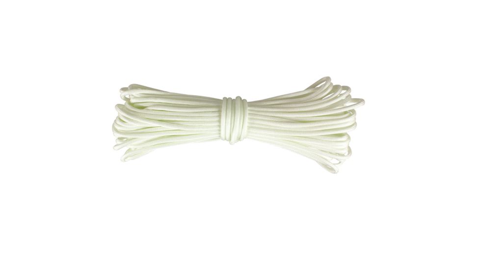 Red Rock Outdoor Gear 550 Parachute Cord Hanks, White, 50ft, 35-5HWT