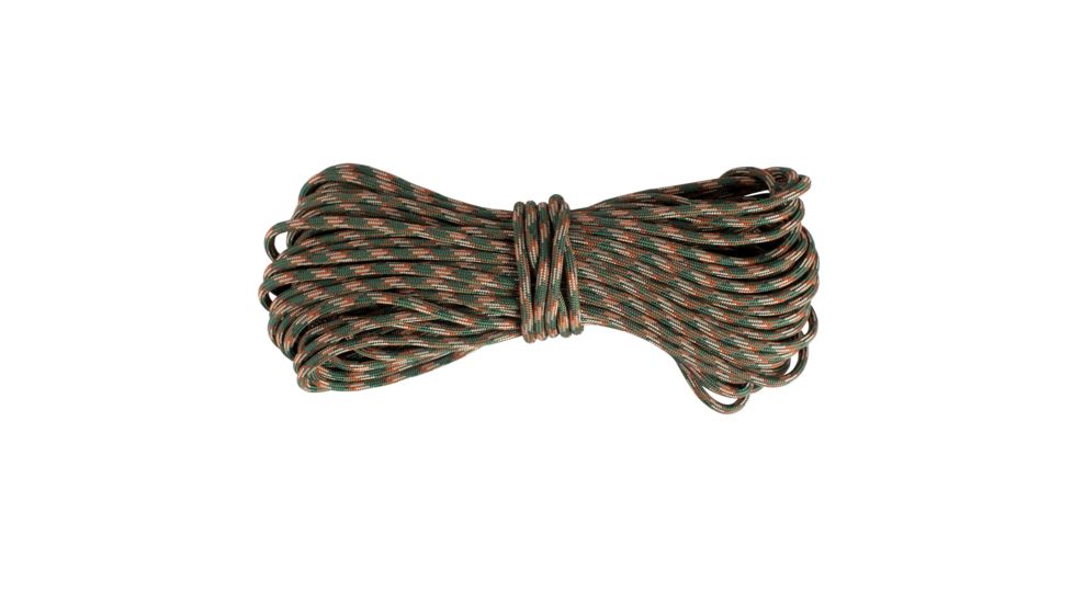 Red Rock Outdoor Gear 550 Parachute Cord Hanks, Woodland, 50ft, 35-5HWDL