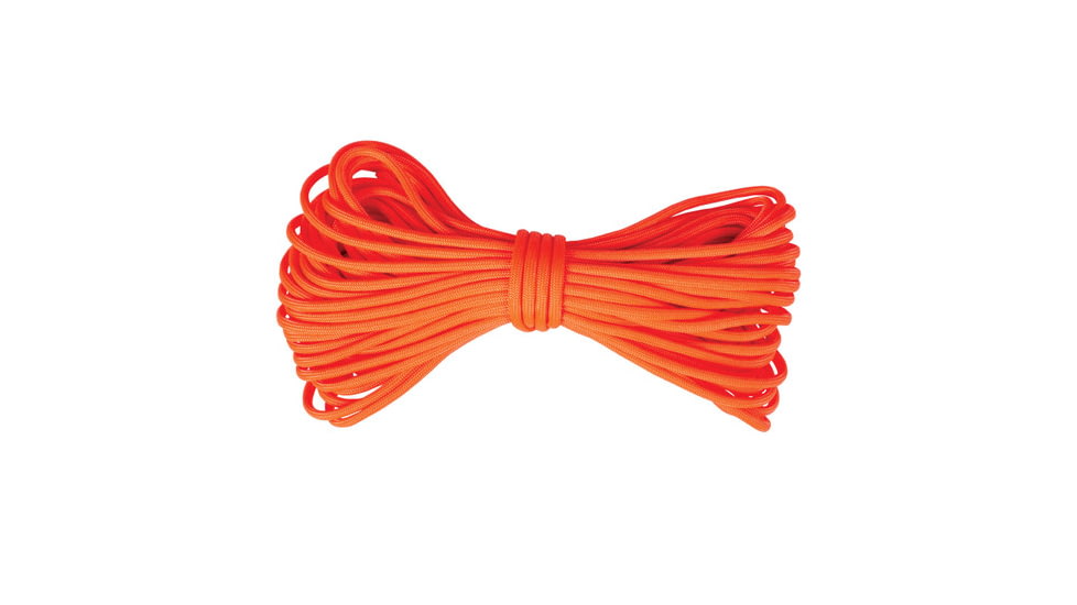 Red Rock Outdoor Gear 550 Parachute Cord Hanks, Neon Orange, 100ft, 35-1HNO