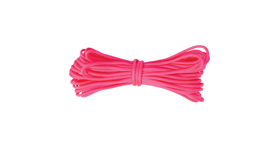 Red Rock Outdoor Gear 550 Parachute Cord Hanks, Neon Pink, 100ft, 35-1HNP