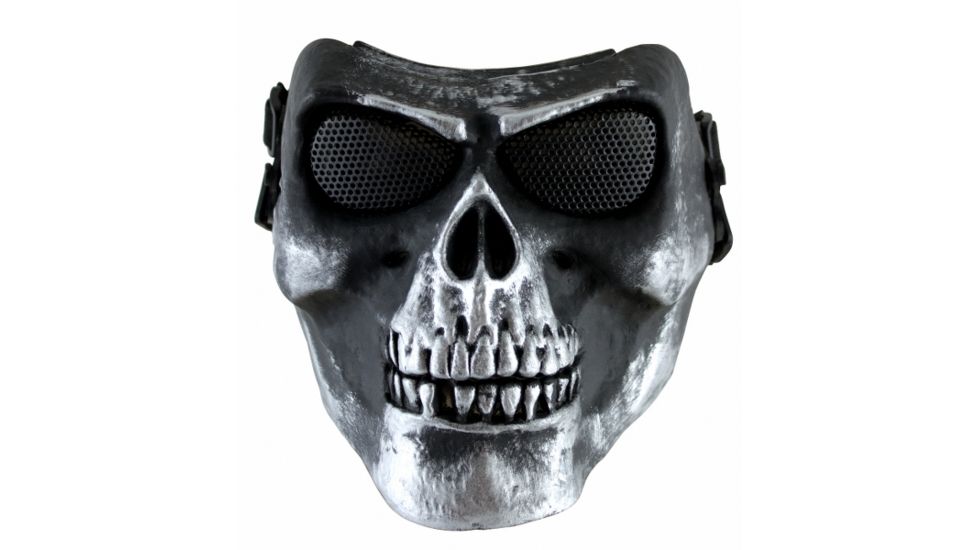 Red Rock Outdoor Gear Airsoft Facemask, Gray, 70-401