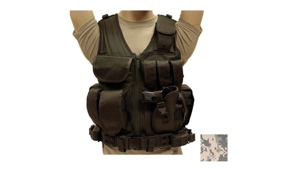 Red Rock Outdoor Gear Cross Draw Vest, ACU, One-Size 520ACU