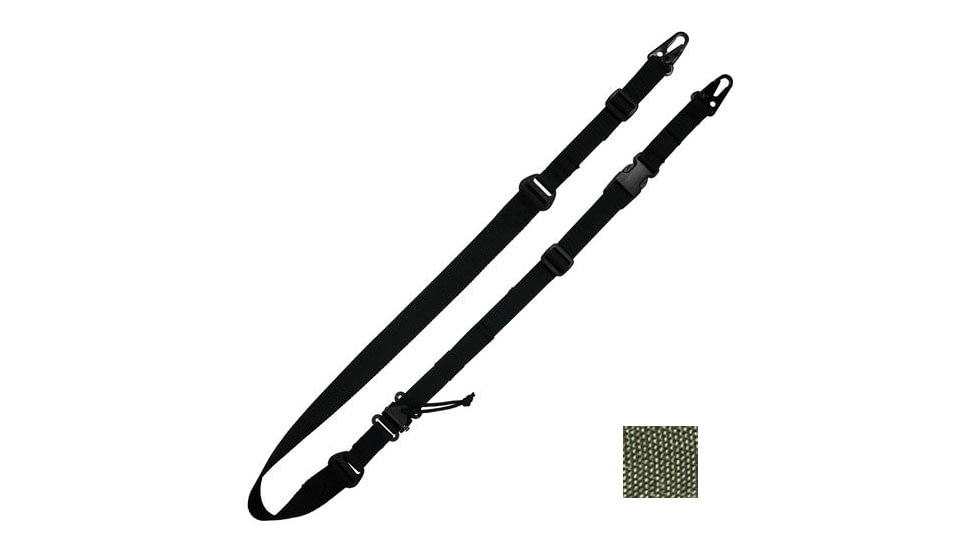 Red Rock Outdoor Gear D2 2-Point 1.25in. Tactical Sling, Olive Drab 37-004OD