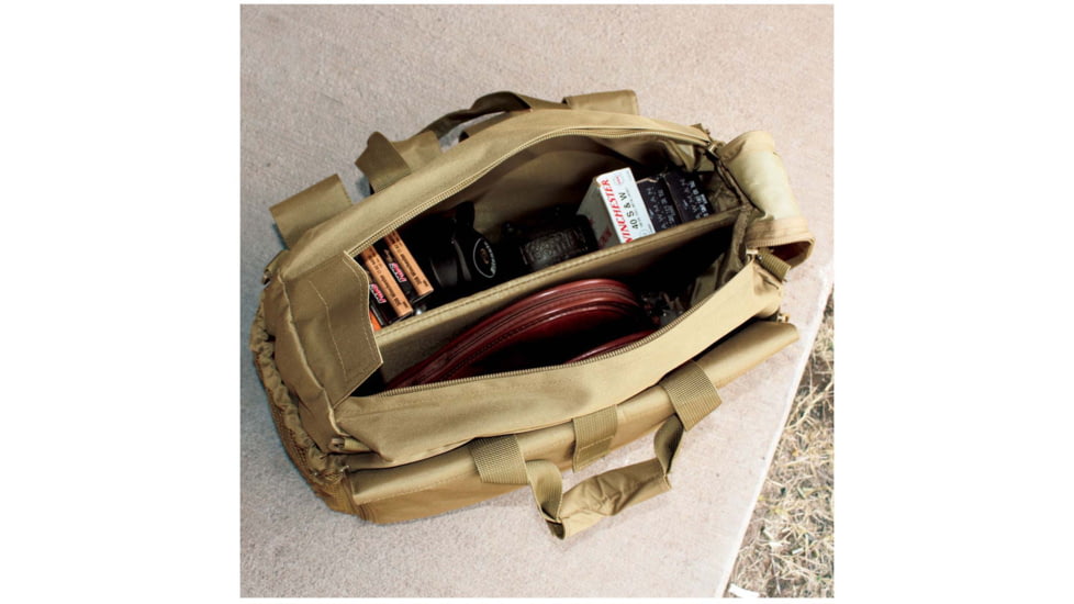 Red Rock Outdoor Gear Deluxe Range Bag, Coyote, 80265COY
