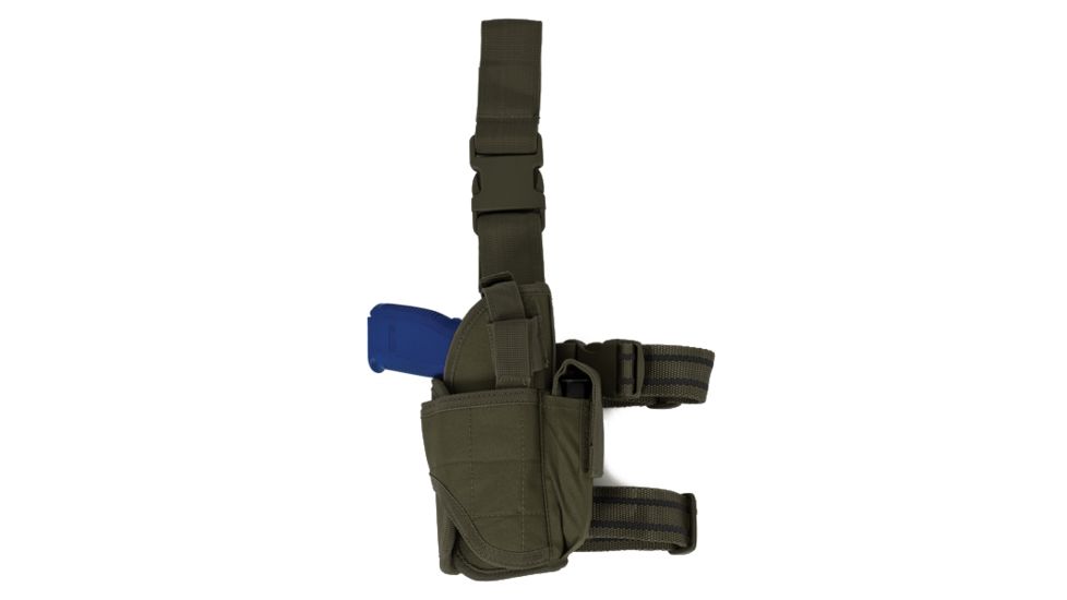 Red Rock Outdoor Gear Drop Leg Holster, Olive Drab, 82-018OD