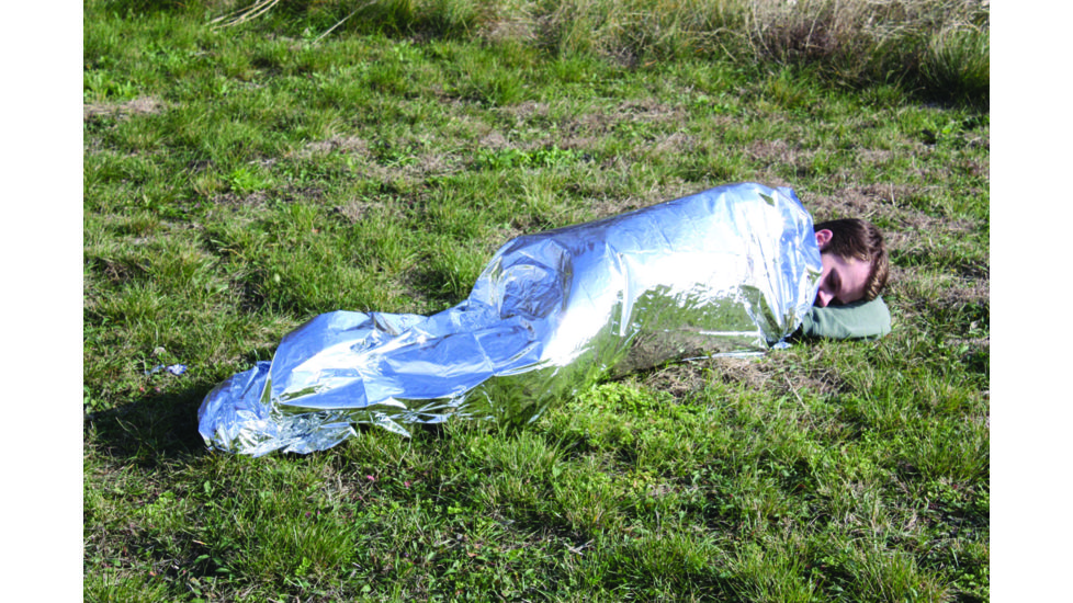 Red Rock Outdoor Gear Emergency Blanket, Silver, One-Size 06-004