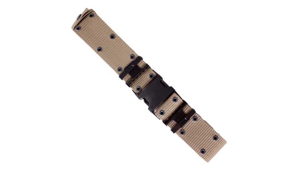 Red Rock Outdoor Gear G.I. Nylon Pistol Belt - Quick-Release Buckle, Tan, 2022TAN