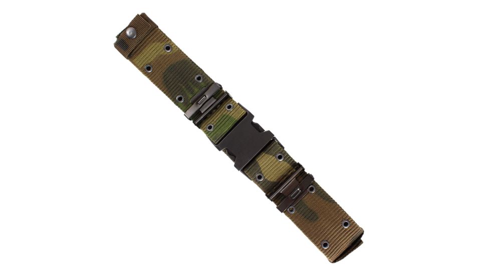 Red Rock Outdoor Gear G.I. Nylon Pistol Belt - Quick-Release Buckle, Woodland, 2022WDL