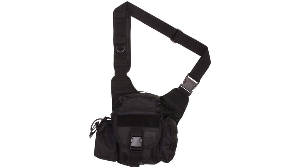 Red Rock Outdoor Gear Hipster Sling Bags, Black, 80138BLK
