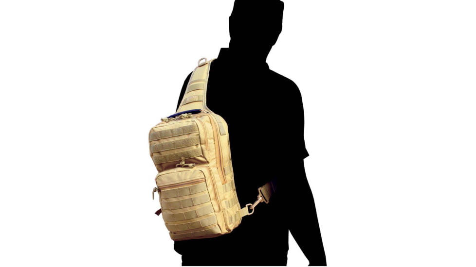 Red Rock Outdoor Gear Large Rover Sling Pack, Coyote, 80130COY