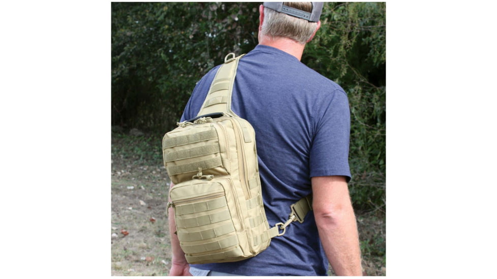 Red Rock Outdoor Gear Large Rover Sling Pack, Coyote, 80130COY