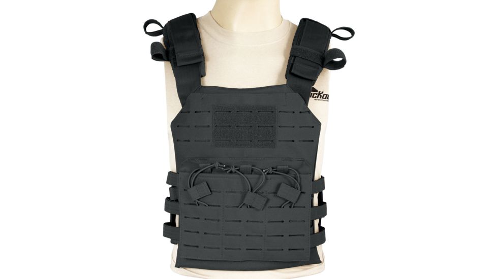 Red Rock Outdoor Gear Laser-Cut Plate Carrier, Black, 523BLK